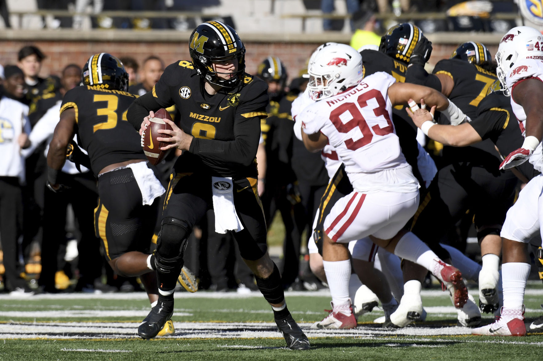 Arkansas Missouri Football
